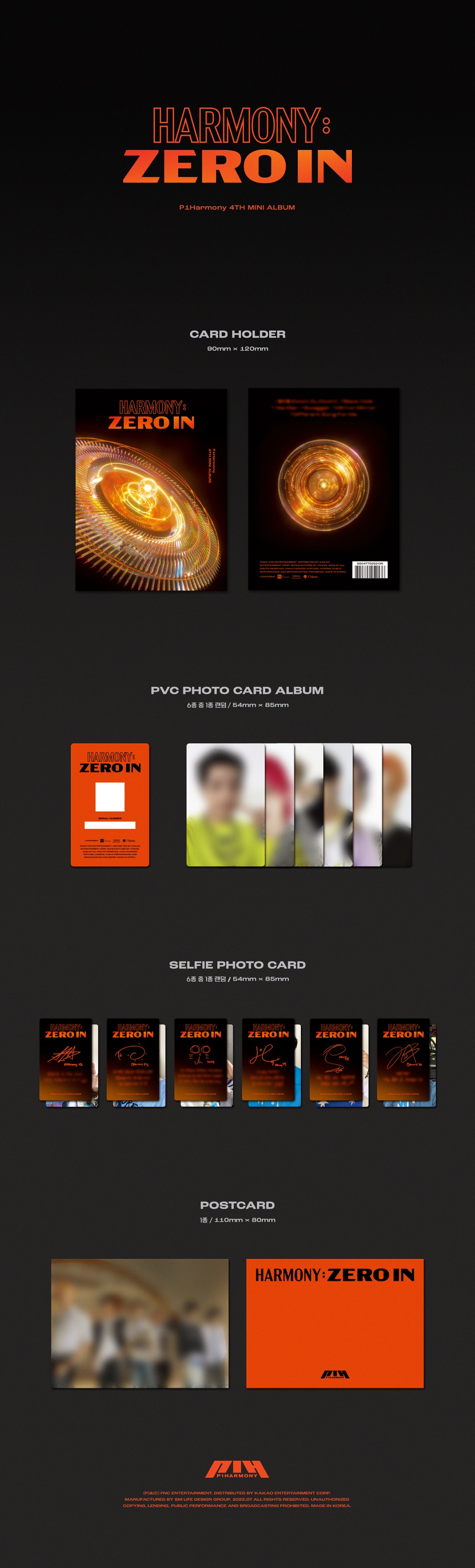 ktown4u.com : P1Harmony - 4TH MINI ALBUM [HARMONY : ZERO IN